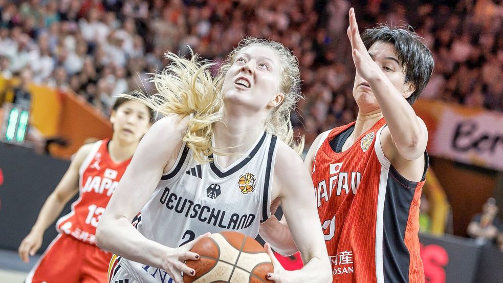 Frieda Bühner traf gegen Japan zweistellig. Foto: Andreas Gora