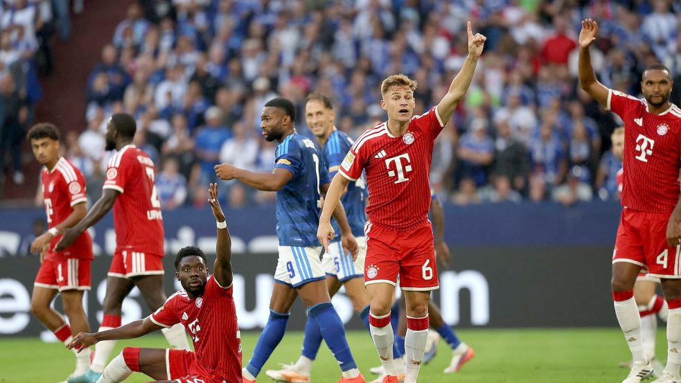 Der FC Bayern München kam gegen den FC Schalke 04 nicht über ein Remis hinaus. Foto: Fabian Strauch