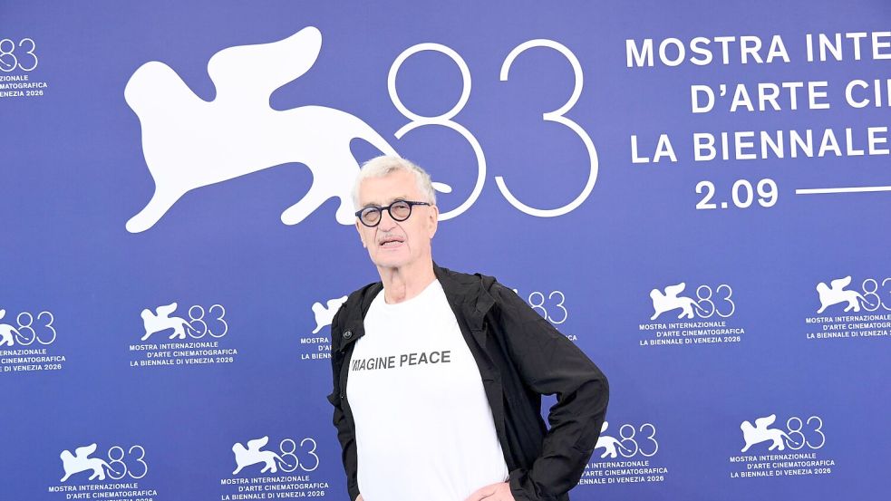 Wenders stellt in Venedig seine neue Doku vor. Foto: Alberto Terenghi/Pool Even