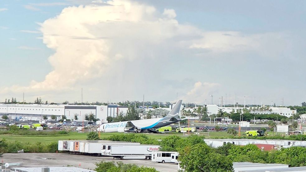 Der Flugverkehr wurde gesperrt. Foto: David Fischer