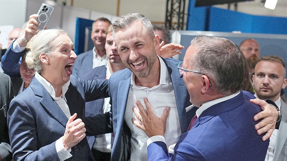 Die AfD hat die Landtagswahl in Sachsen-Anhalt gewonnen. Foto: Michael Kappeler/dpa
