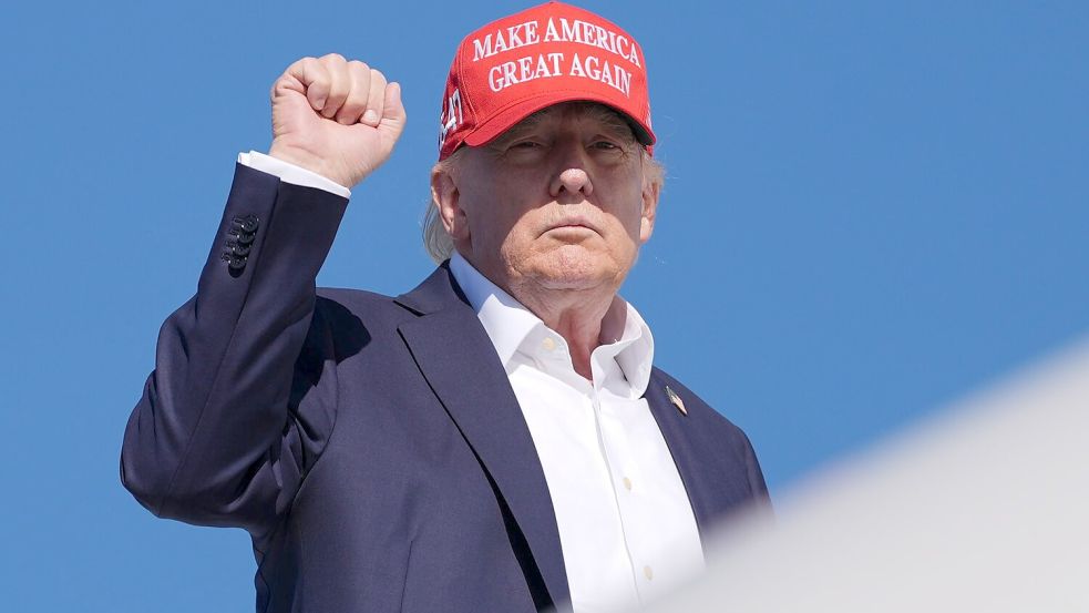 Immer wieder sorgt Trump mit ähnlichen Provokationen für Aufruhr. Foto: Julia Demaree Nikhinson