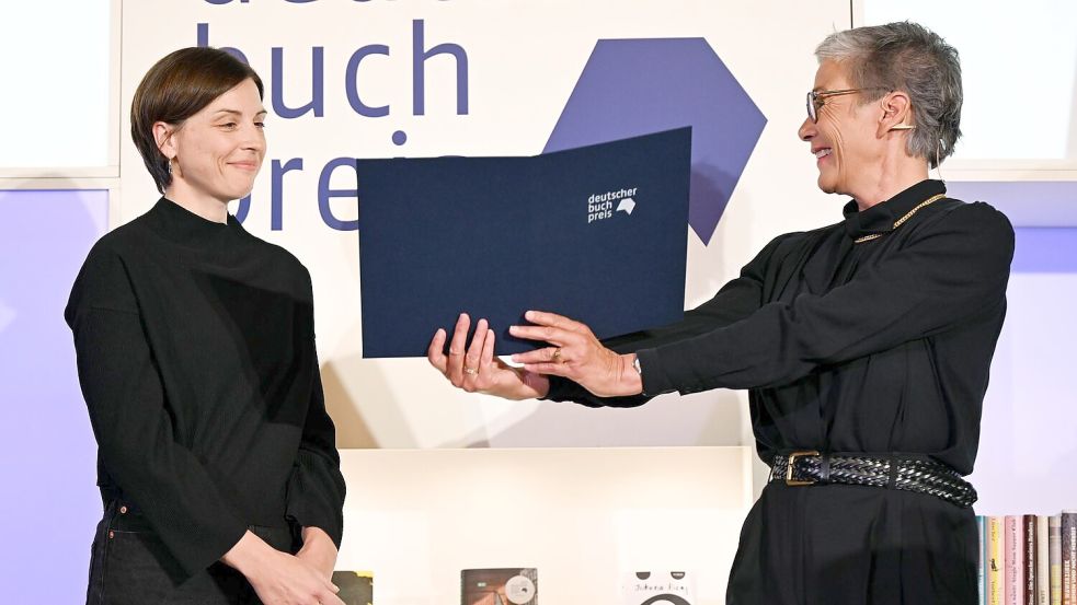Im letzten Jahr gewann Dorothee Elmiger den Buchpreis. (Archivbild) Foto: Arne Dedert