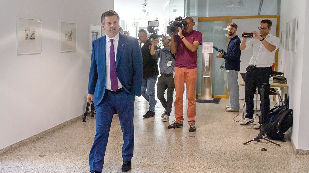 Ministerpräsident Schulze: Dürfte er auch Fraktionschef sein? Foto: Klaus-Dietmar Gabbert