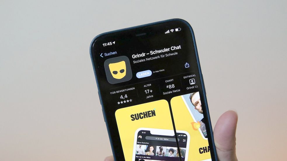 Grindr gehört nach eigenen Angaben zu den weltweit größten sozialen Netzwerken für schwule, bisexuelle, trans und queere Menschen. Foto: Christoph Dernbach