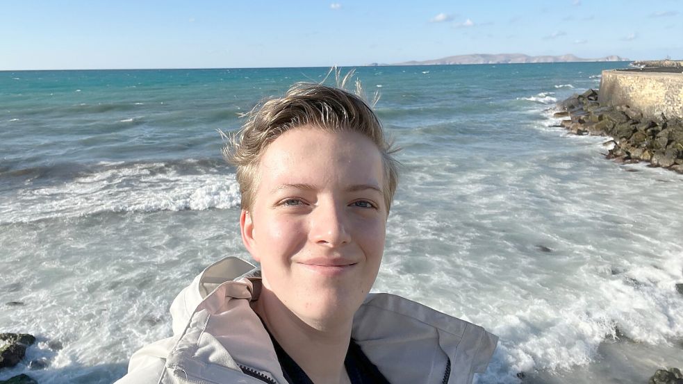 Karlotta Hermanns während des Erasmus-Projekts auf Kreta. Foto: privat