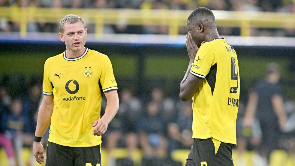 Der BVB tat sich schwer. Foto: Bernd Thissen/dpa