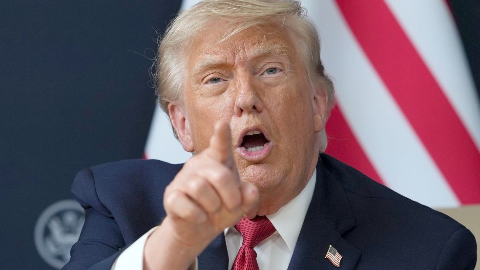 US-Präsident Donald Trump gratuliert der AfD zu ihrem Wahlsieg in Sachsen-Anhalt. (Archivfoto) Foto: Julia Demaree Nikhinson