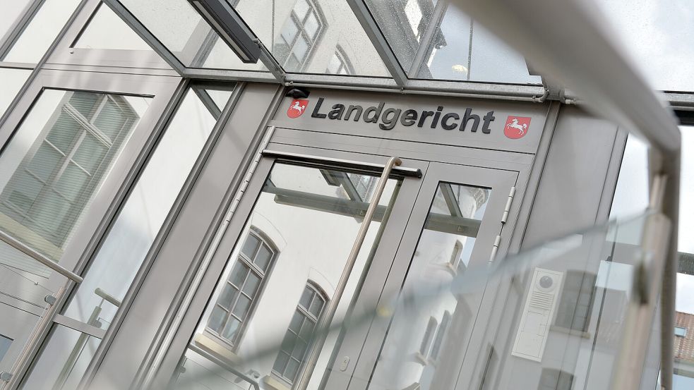 Vor dem Landgericht Aurich geht es um Vergewaltigung. Foto: Klaus Ortgies/Archiv