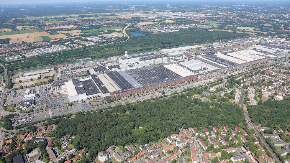 Die Zukunft von vier VW- und Audi-Standorte ist weiter ungewiss: Emden, Zwickau, Neckarsulm und - hier im Bild - Hannover. (Archivbild) Foto: Stefan Rampfel/dpa