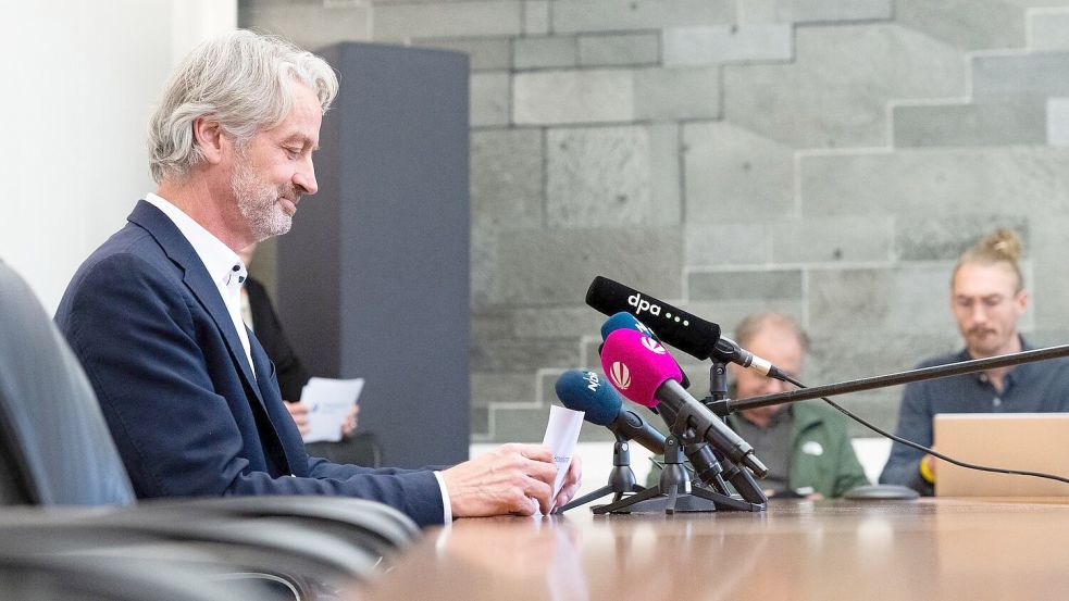 Karst äußert sich als Hauptgeschäftsführer der Handwerkskammer Hannover zu den Ermittlungen. Foto: Julian Stratenschulte