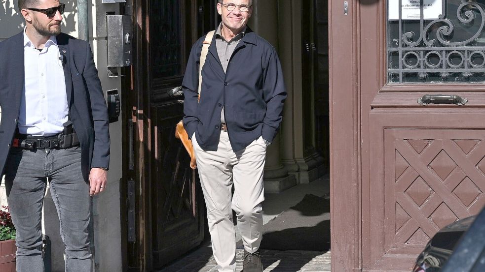Ministerpräsident Ulf Kristersson hat die Hoffnung noch nicht aufgegeben: Er will weiterregieren. Foto: Claudio Bresciani/TT News Agency