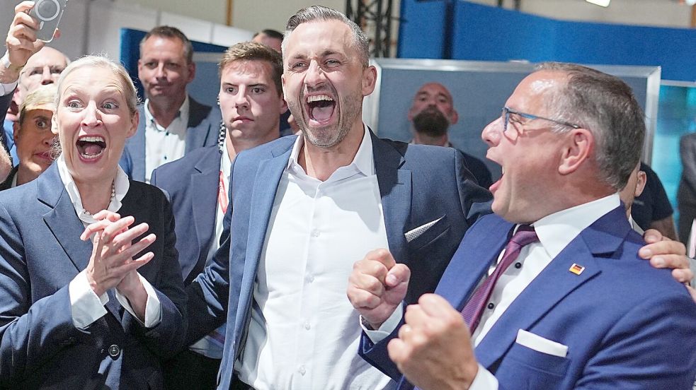 Manches, was die AfD in ihrem Wahlprogramm in Sachsen-Anhalt als Ziel hat, fällt nicht in den Verantwortungsbereich der Länder. (Archivbild) Foto: Michael Kappeler/dpa