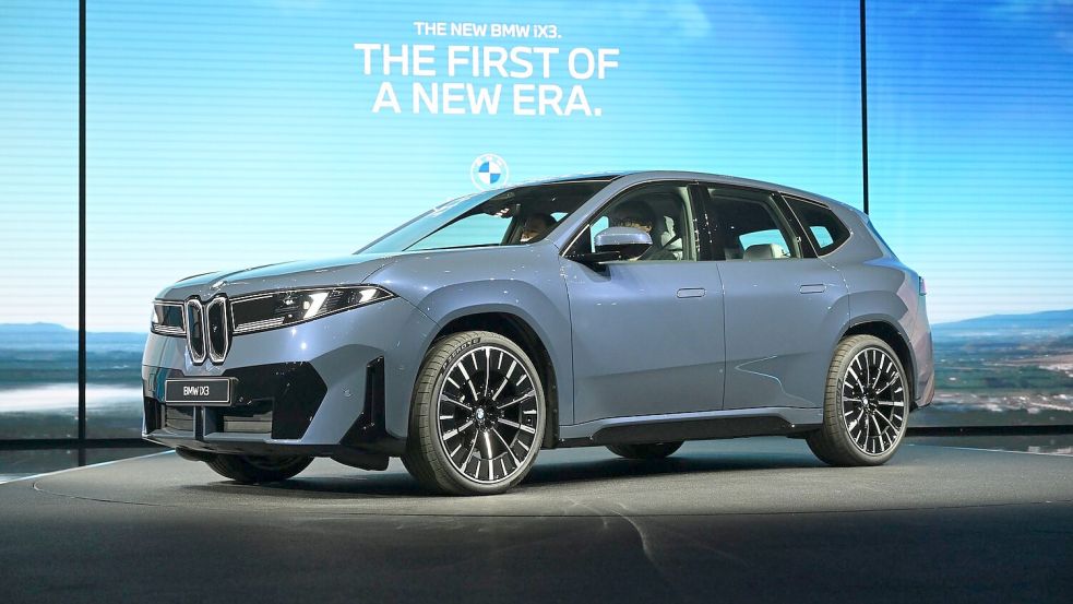 Der iX3 von BMW hat einen starken Start hingelegt. (Archivbild) Foto: Sven Hoppe