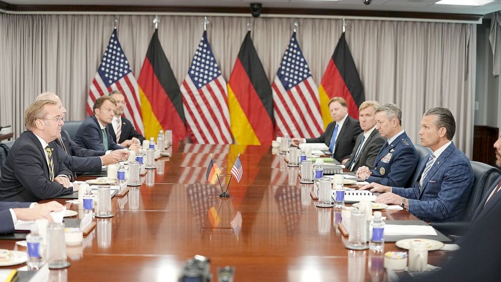 Die USA haben ihre Tonlage gegenüber Deutschland geändert. Foto: Kay Nietfeld/dpa