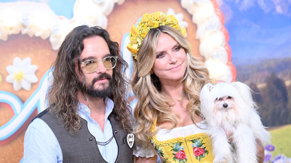 Model Heidi Klum - hier mit Ehemann Tom Kaulitz - hat bereits zum zweiten Mal zum „HeidiFest“ geladen. Foto: Felix Hörhager