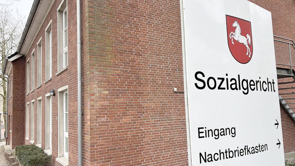 Das Sozialgericht Aurich hat seinen Sitz zwischen Kirchstraße und Hohem Wall. Foto: Aiko Recke