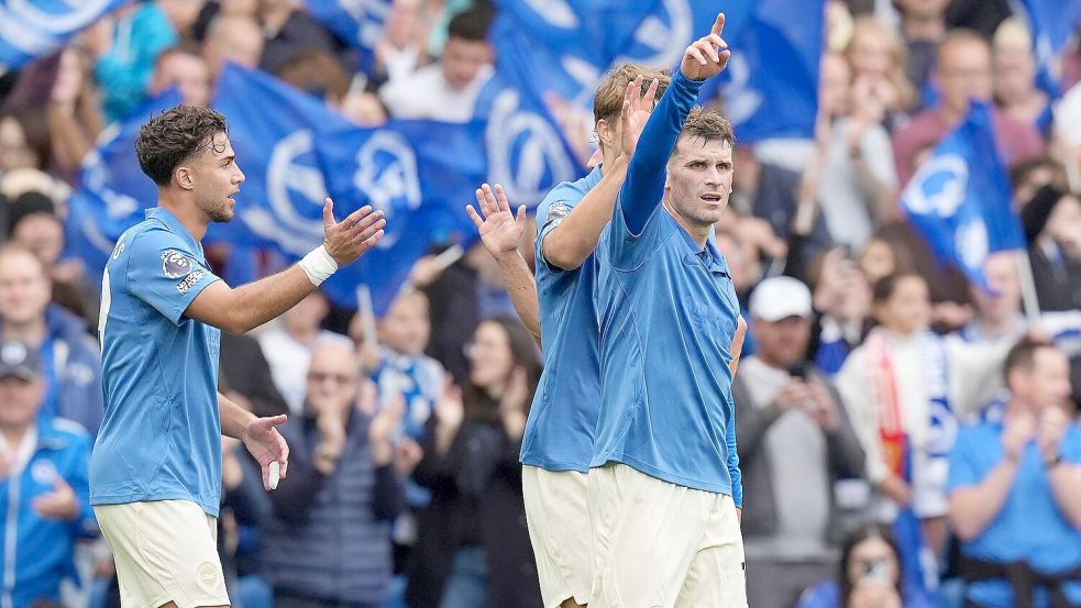 Mit seinem Verein ist Pascal Groß gerade sehr erfolgreich.  Foto: Gareth Fuller/PA Wire/dpa