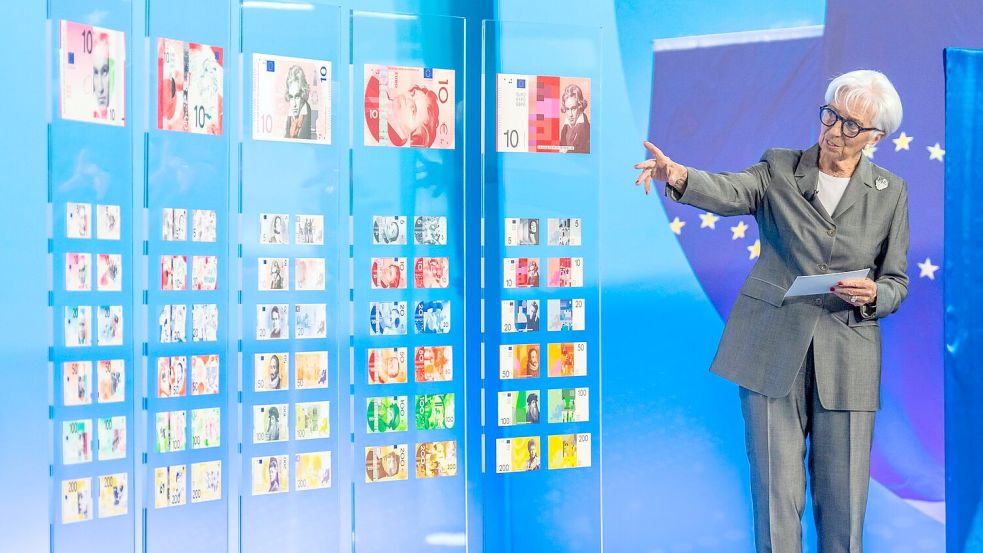 Welche Motive werden die neuen Euro-Banknoten prägen? Foto: Andreas Arnold/dpa