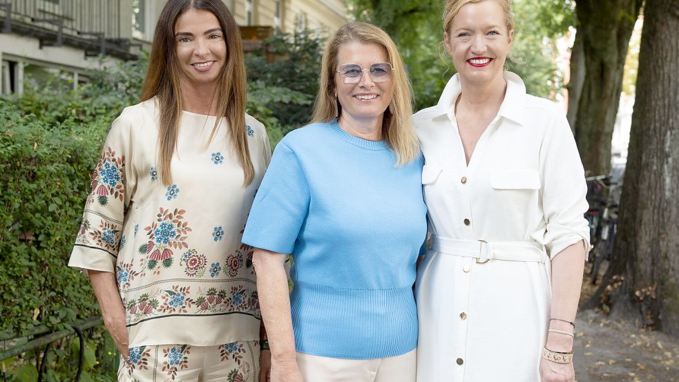 Sie brennen für eine besondere Idee: Snezana Schürmann, Michaela Hansen und Elisa Schilling-Kottmann (von links). Foto: Granny Au pair