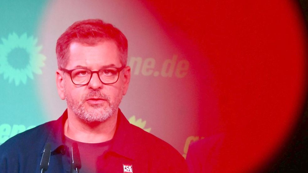 Grünen-Spitzenkandidat Werner Graf stellt Bedingungen für eine Koalition mit der Linken. Foto: Sebastian Gollnow/dpa