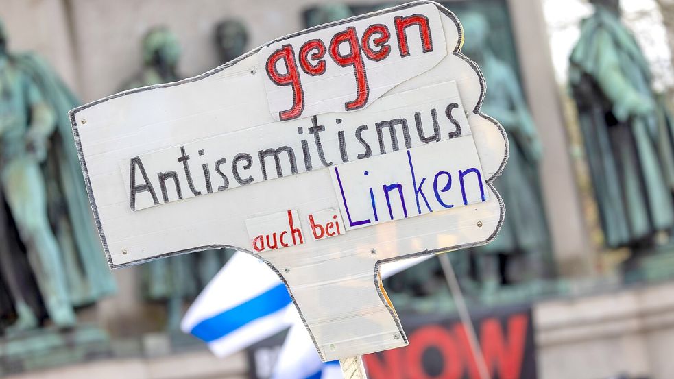 Die Partei die Linke sieht sich heftigen Antisemitismus-Vorwürfen ausgesetzt. (Archivbild) Foto: Thomas Banneyer/dpa