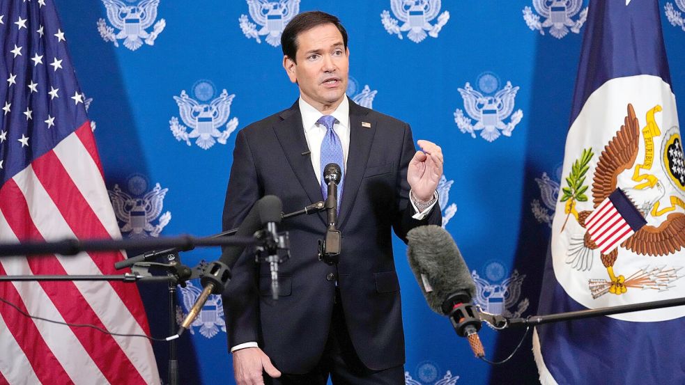 Der US-Außenminister Marco Rubio gab die Einladung Putins bekannt. Foto: dpa/Yuki Iwamura