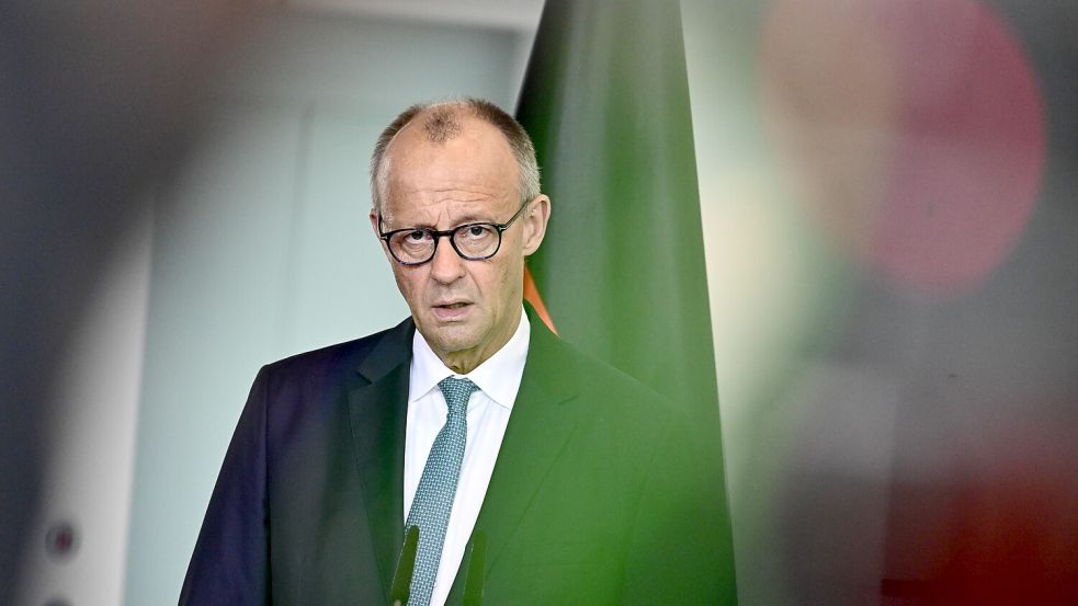 Ein Konflikt um Taiwan würde die Bundesregierung um Bundeskanzler Friedrich Merz vor Herausforderungen stellen. Foto: dpa/Fabian Sommer