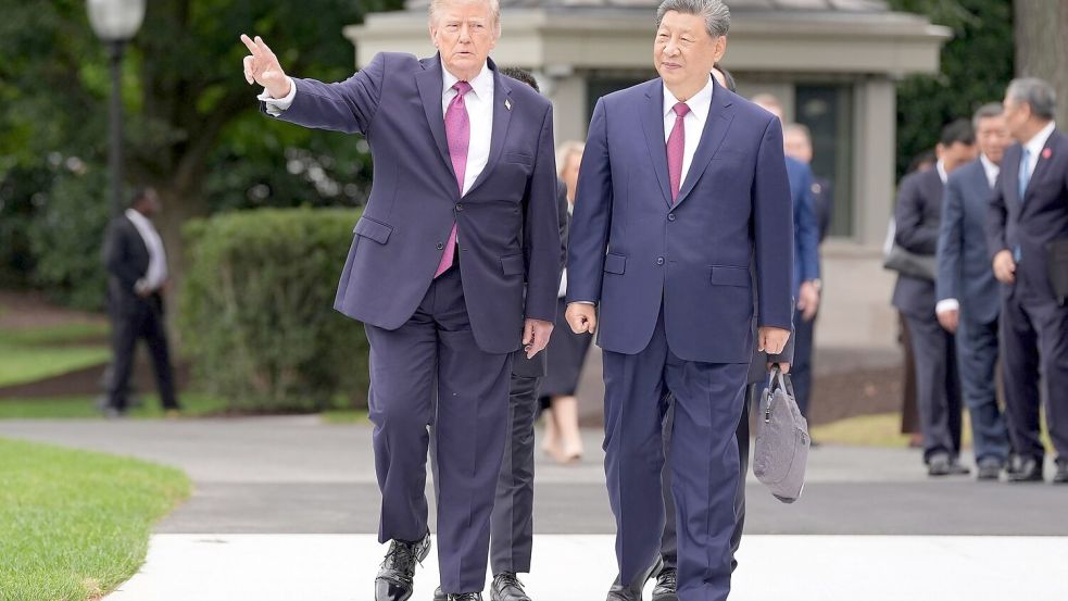 Kein TV: Der Besuch Xi’s in Washington läuft anders ab als frühere Treffen. Foto: Alex Brandon/AP/dpa