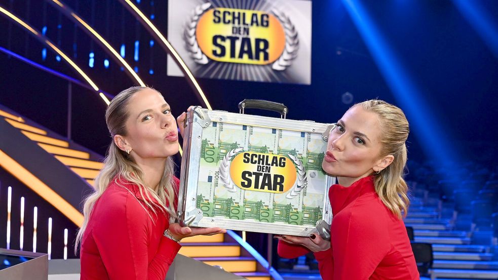 Bei der vergangenen Ausgabe von „Schlag den Star“ gewannen die Zwillinge Valentina und Cheyenne Pahde. Foto: dpa/ProSieben/&Willi Weber