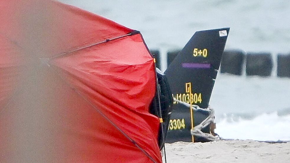 Die russische Militärdrohne, die Polens Marine im September aus der Ostsee geborgen hat, war mit einem Sprengsatz versehen. (Archivbild) Foto: Adam Warzawa/PAP/dpa