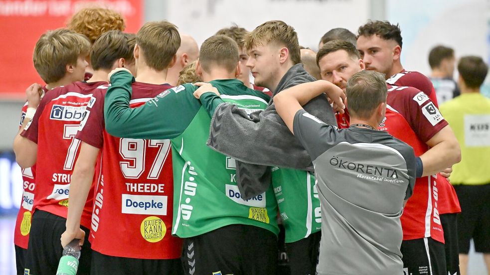 Der OHV Aurich verlor auch das fünfte Saisonspiel. Gegen Anderten leisteten sich die Spieler wieder zu viele Fehler. Foto: Jens Doden (Blomberg)