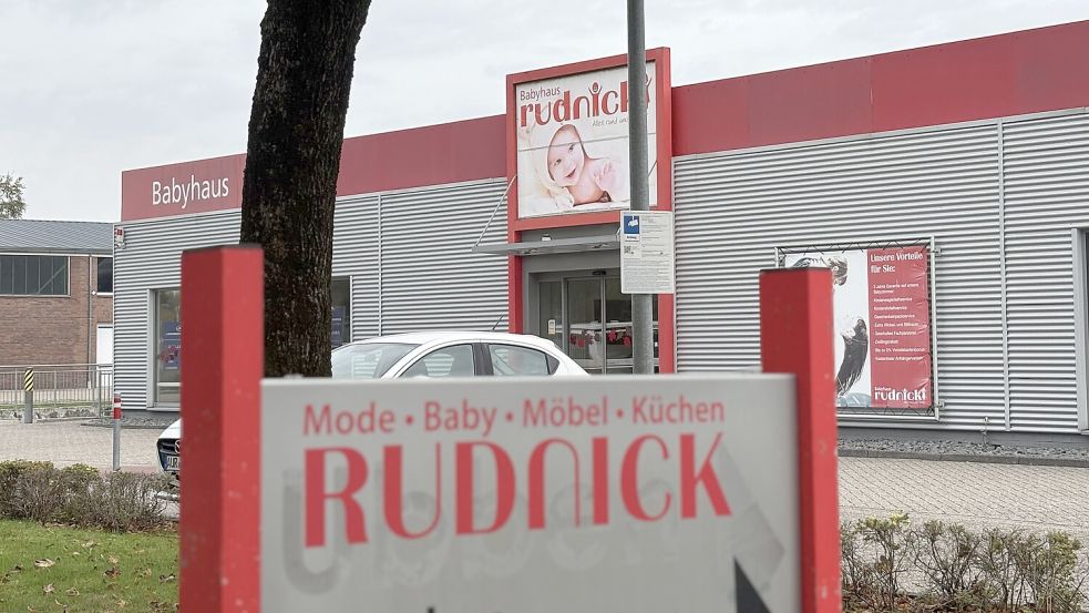 Ab Mitte Dezember wird der Babyfachmarkt Rudnick in Aurich geschlossen. Foto: Jurij Babanin