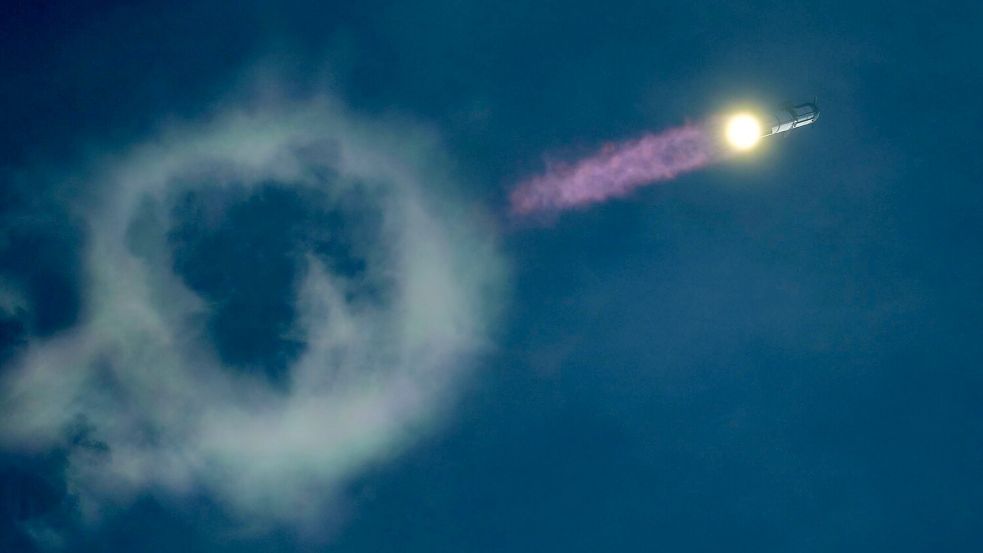 Es war der 14. Testflug des Starship. (Archivbild) Foto: Eric Gay/AP/dpa