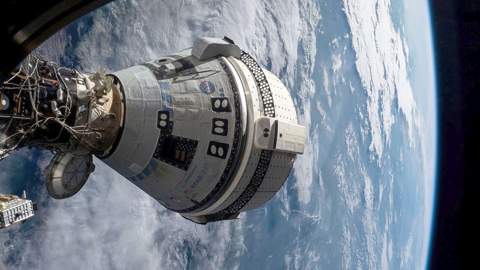Der krisengeplagte Starliner soll wieder fliegen. (Archivbild) Foto: Uncredited/NASA/AP/dpa