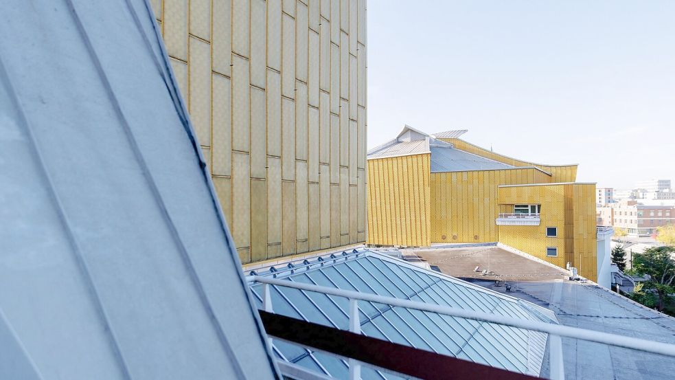 Die Philharmonie ist eines der bekanntesten Gebäude Berlins. Foto: Carsten Koall/dpa