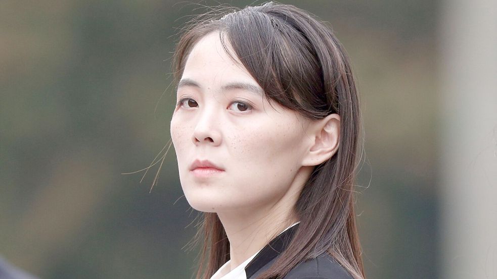 Kim Yo Jong, Schwester von Nordkoreas Machthaber Kim Jong Un, weist jegliche Verantwortung ihres Landes für den Vorfall zurück.  Foto: Jorge Silva/Pool Reuters via AP/dpa