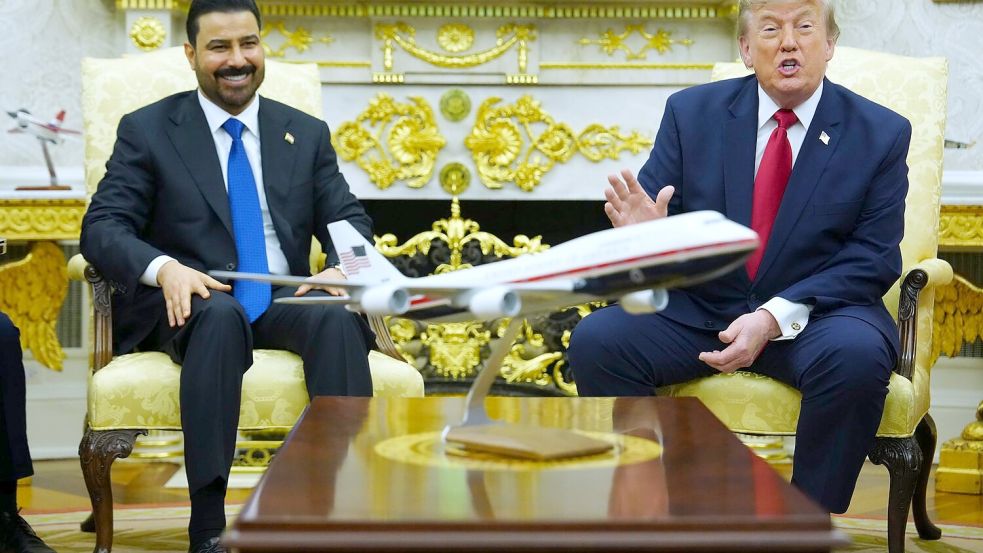 Die USA drängen bei Iraks Ministerpräsident al-Saidi weiter auf die Entwaffnung von Milizen. (Archivbild) Foto: Julia Demaree Nikhinson/AP/dpa