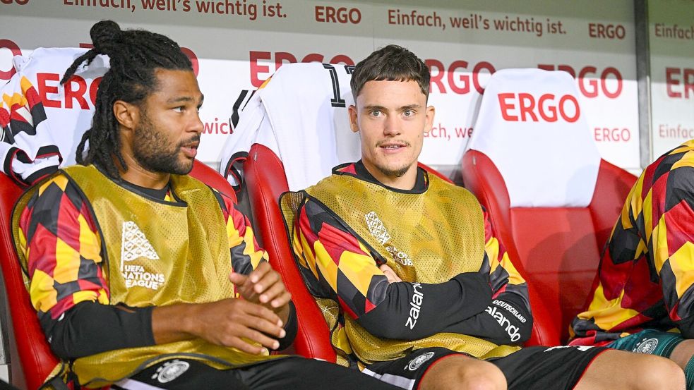 Gnabry und Wirtz kamen unter Klopp bislang nur als Joker zum Einsatz.  Foto: Tom Weller/dpa