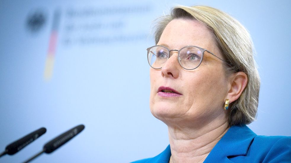 Justizministerin Stefanie Hubig. (Archivbild) Foto: Bernd von Jutrczenka/dpa