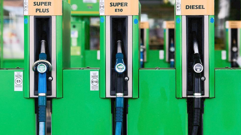 Steigende Energiepreise treiben seit Monaten die Inflationsrate in Deutschland, Verbraucher merken das an der Zapfsäule. (Archivbild) Foto: Robert Michael/dpa