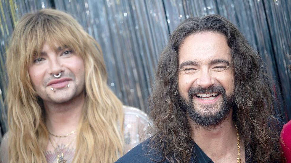 Bill und Tom Kaulitz verpassen Heidi Klums Halloween-Party. (Archivbild) Foto: Sebastian Gollnow/dpa