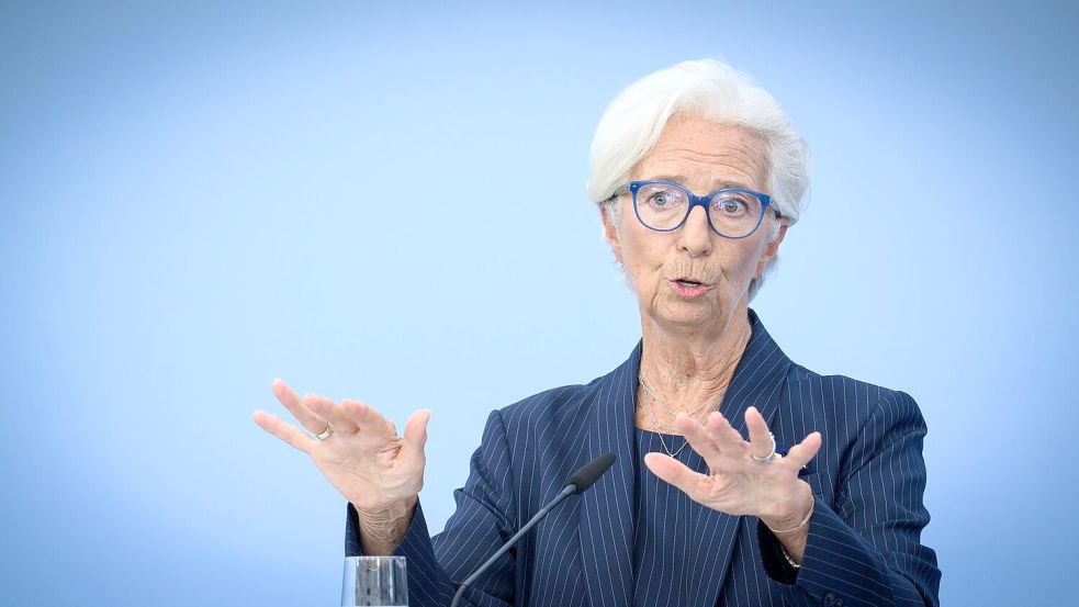 Christine Lagarde, Präsidentin der Europäischen Zentralbank, spricht über ihre Zukunft (Archivbild) Foto: Bernd von Jutrczenka/dpa