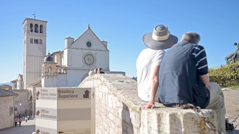 Millionen Besucher kommen jedes Jahr nach Assisi. Foto: Malin Wunderlich/dpa
