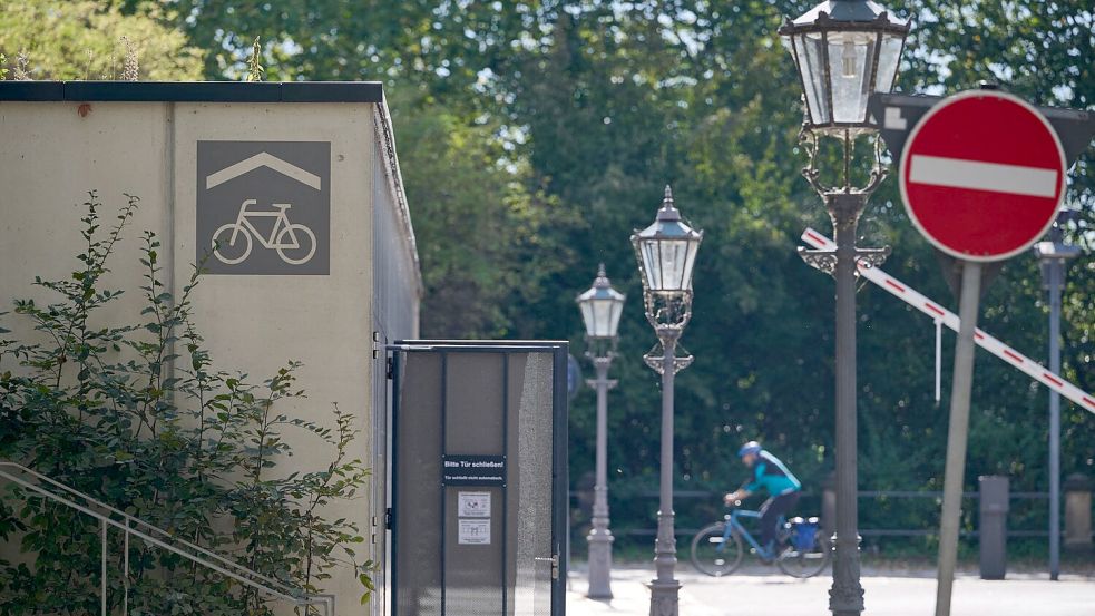 Eine Fahrradgarage für 1,3 Millionen Euro landet im „Schwarzbuch“. Foto: Katharina Kausche/dpa