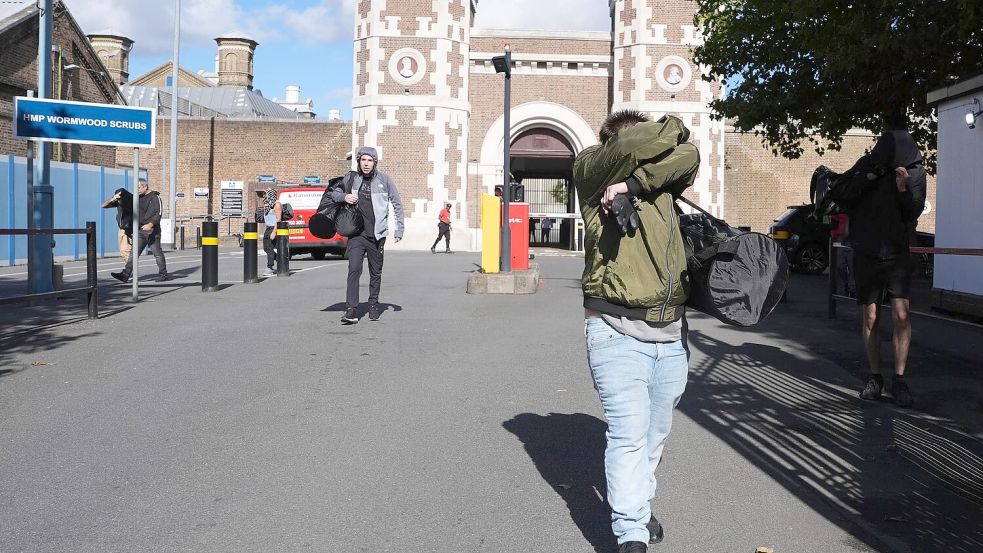 Zahlreiche Häftlinge wurden in England und Wales vorzeitig freigelassen. Foto: Jonathan Brady/PA Wire/dpa