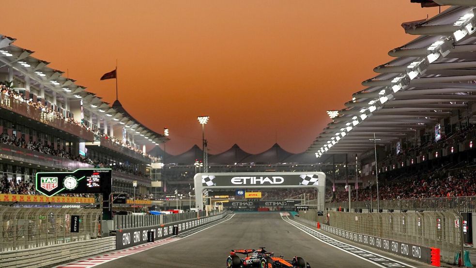 Es soll dabei bleiben: Die Formel 1 fährt ihr Finale in Abu Dhabi aus. (Archivbild) Foto: David Davies/PA Wire/dpa
