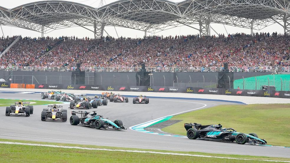 Antonelli erwischte einen Blitzstart.  Foto: Vincent Thian/AP/dpa