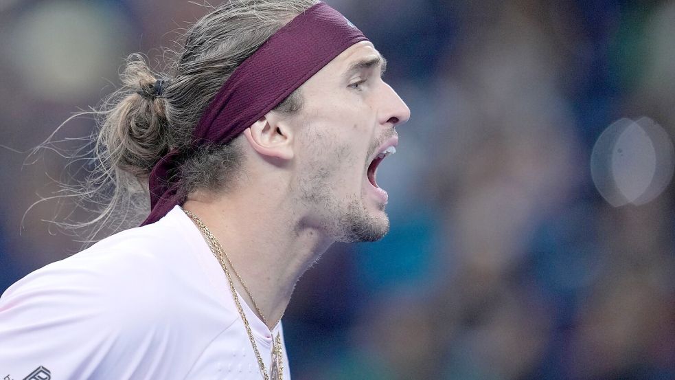 Alexander Zverev musste mal wieder eine Niederlage einstecken. Foto: Achmad Ibrahim/AP/dpa