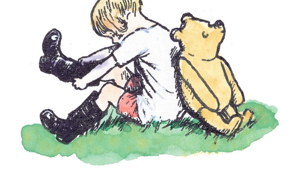 Seit 100 Jahren begeistern die Geschichten von Pu dem Bären Kinder und Erwachsene. Auch wegen der Illustration durch Ernest Howard Shepard. Foto: Imago/Victor&Albert Museum